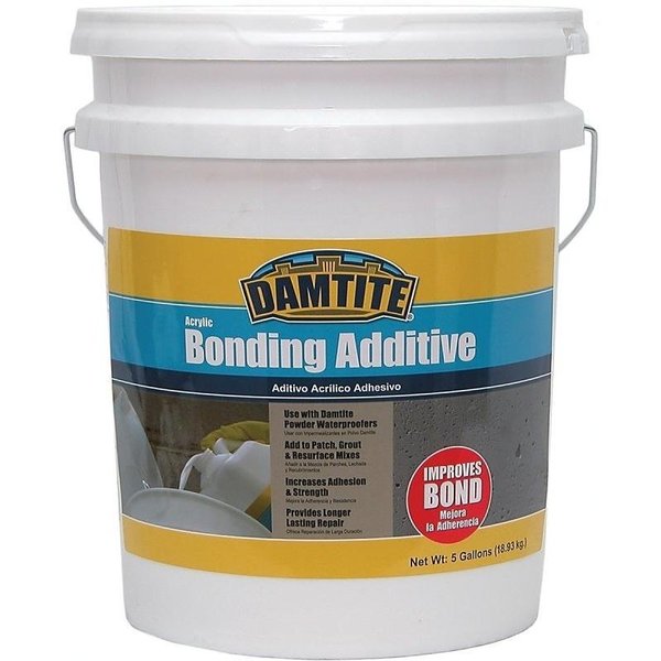 Damtite 0 Bonding Additive, Liquid, Ammonia, White, 5 gal Pail 5500